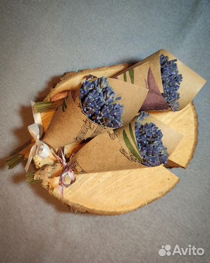 Мини букет из лаванды