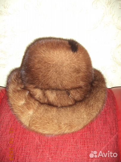 Шапка из меха норки