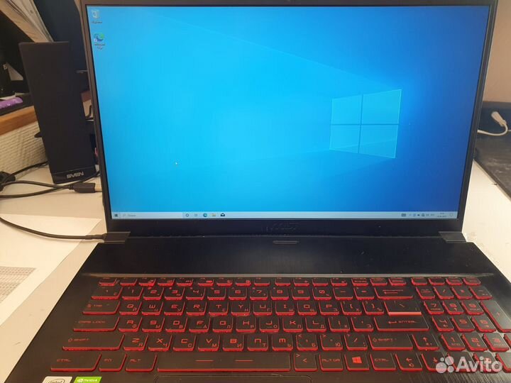 Игровой ноутбук msi 17.3