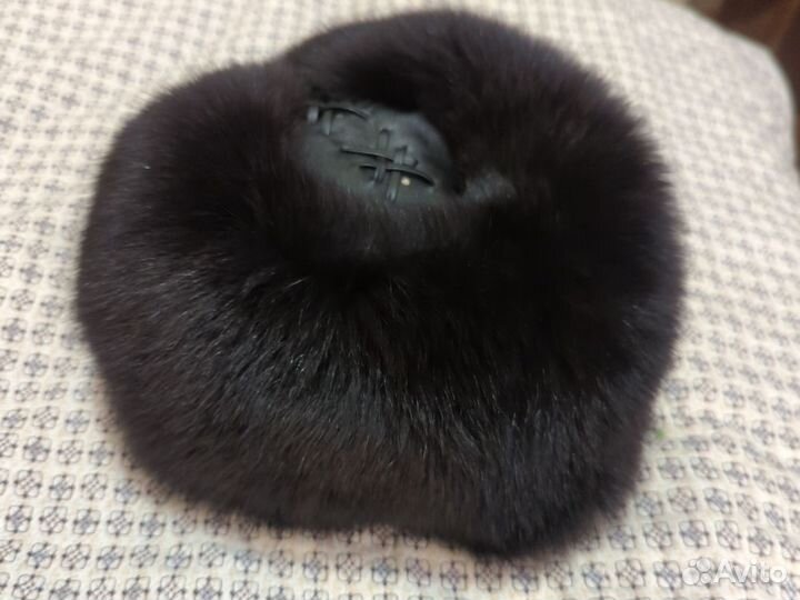 Шапка зимняя женская из меха песца