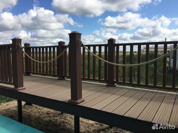 Ограждения из дпк