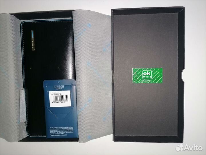 Новый кошелёк Piquadro Италия кожа Премиум