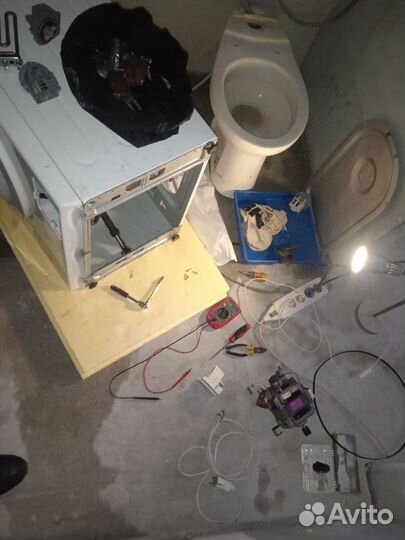 Ремонт стиральной машины, не отжимает, не крутит б