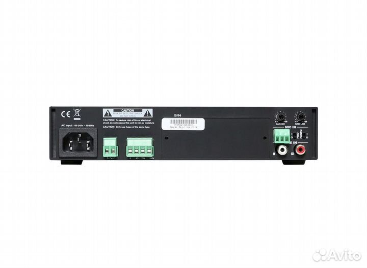 Усилитель-микшер Audac COM104