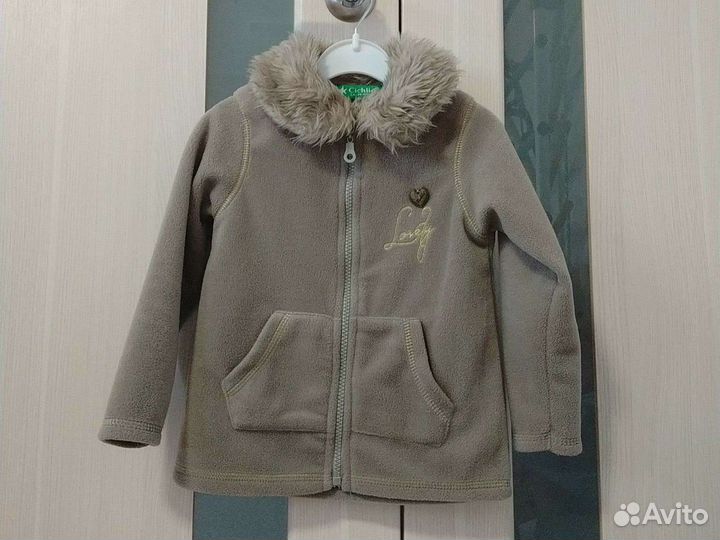 Флисовая кофта для девочки