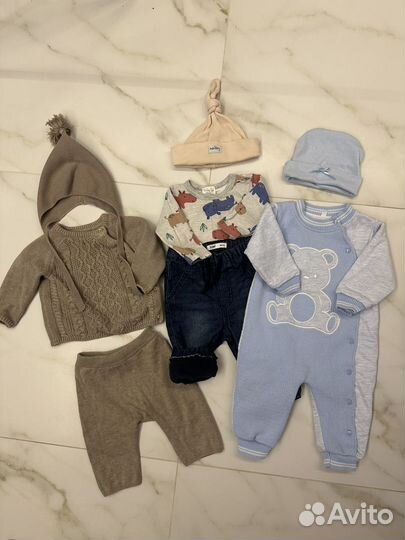 Вещи пакетом на мальчика 68