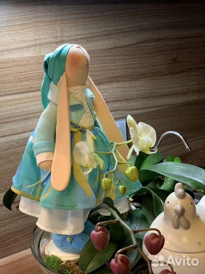 Кукла тильда зайка Мила