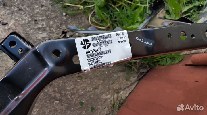 Суппорт радиатора h. civic