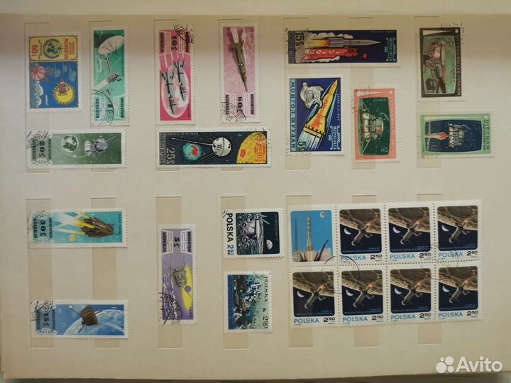 Марки 70-80е гг, коллекция