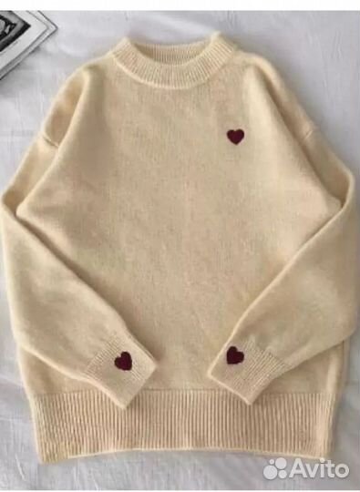 Свитер женский оверсайз с горлом