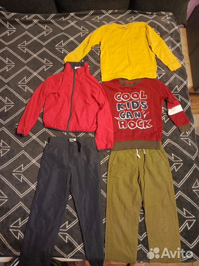 Детские вещи для мальчика 122-134