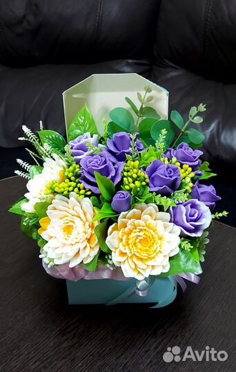 Мыльный букет