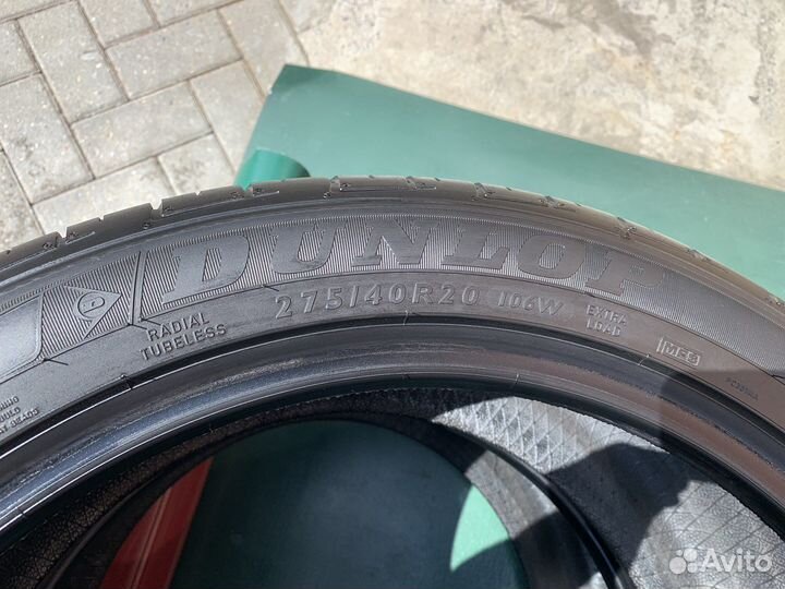 Dunlop SP Sport Maxx GT 275/40 R20 и 315/35 R20 106W