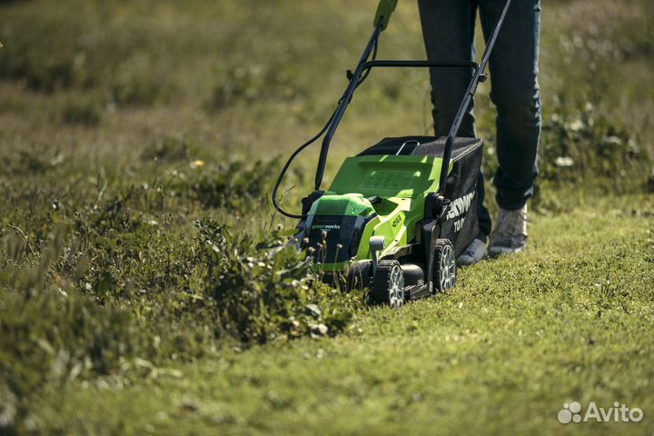 Greenworks G40LM35 газонокосилка, 40V