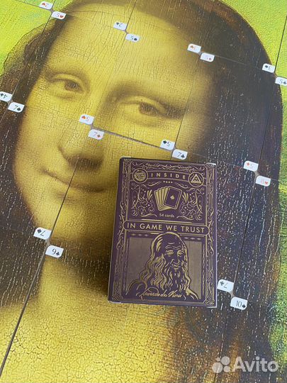 Игральные карты Мона Лиза, Леонардо да Винчи