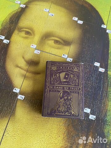 Игральные карты Мона Лиза, Леонардо да Винчи