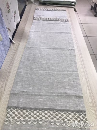 Скатерть салфетки лен