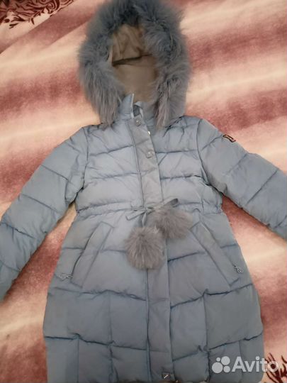 Пуховик зимний Danilo р.128 для девочки