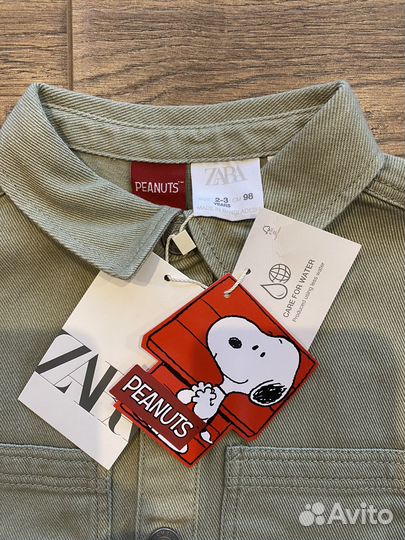Джинсовая ветровка Zara на мальчика или девочку