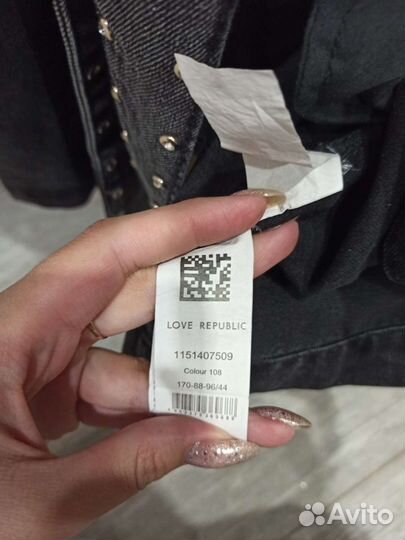 Джинсовое платье