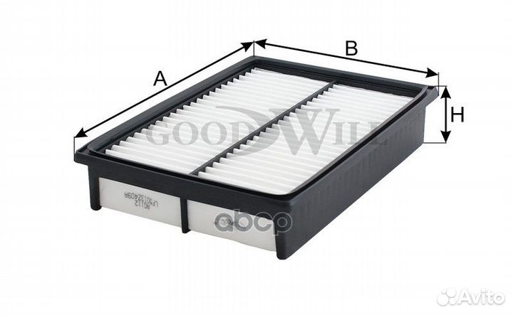 Фильтр воздушный AG112 Goodwill