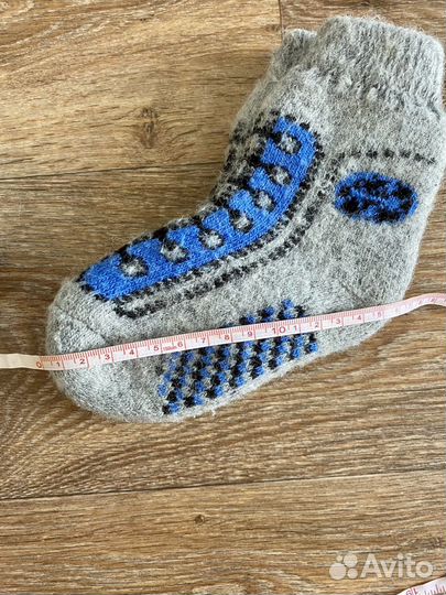 Шерстяные носки 16 см