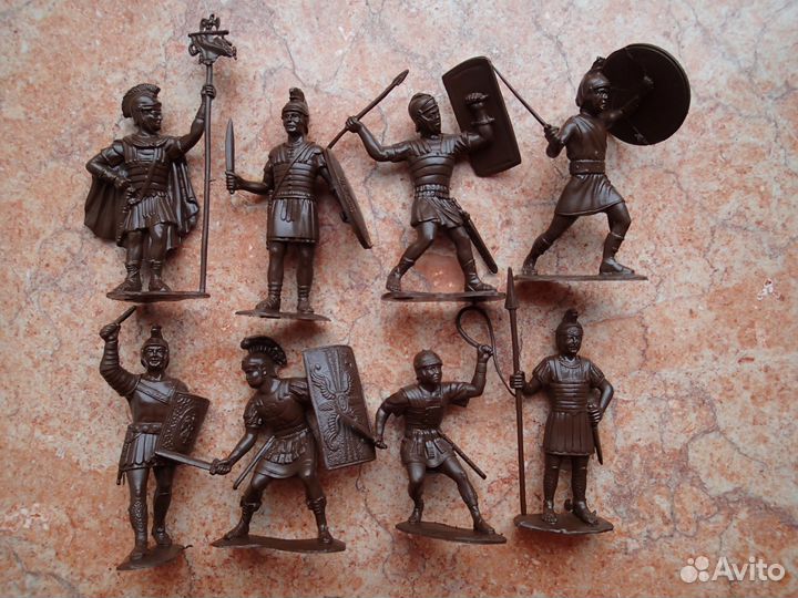 Римляне набор 8 фигурок высота 6.5см для коллекции