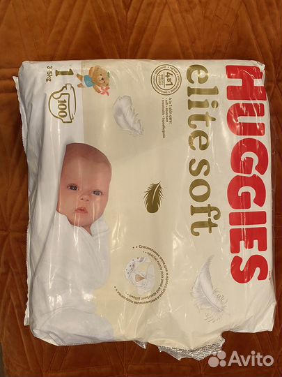 Подгузники huggies elite soft 1