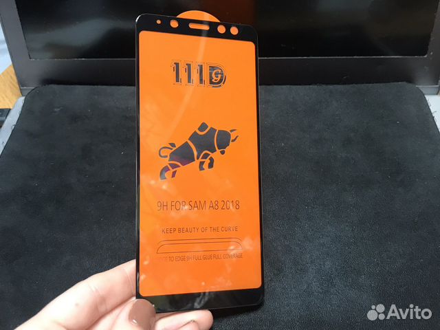 Защитное стекло samsung A8