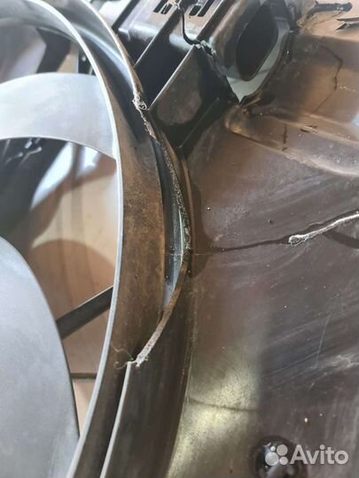 Вентилятор охлаждения двигателя Mercedes W166