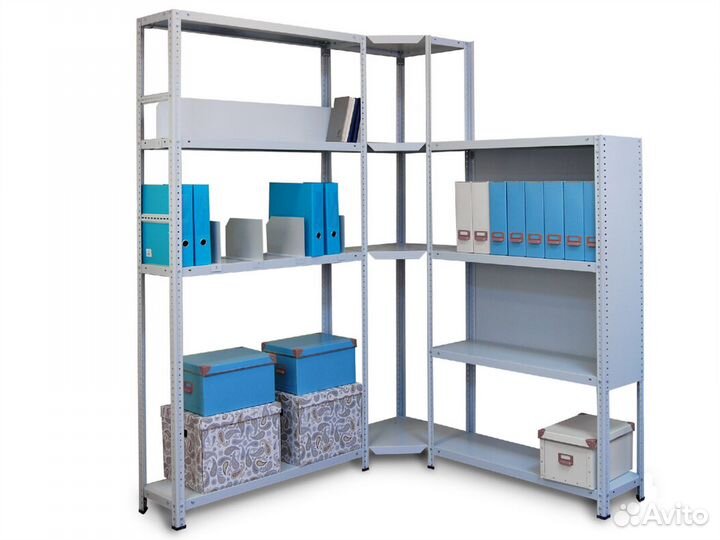 Стеллажи металлические в ассортименте