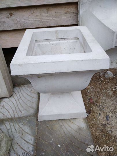 Вазоны для цветов из бетона