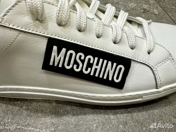 Кеды Moschino Новые Кожа