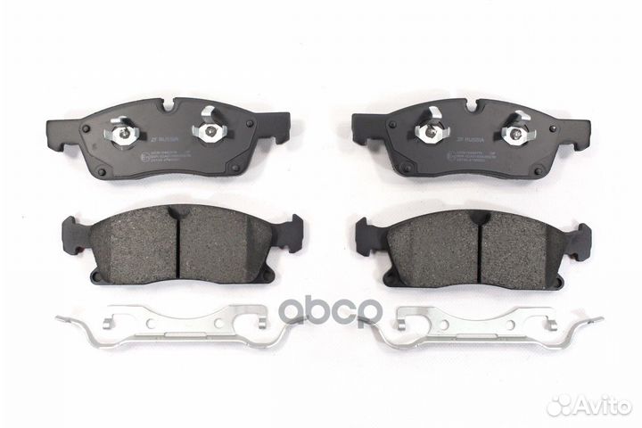 К-т дисков. тормоз. колодок GDB1946ZFR ZF Russia