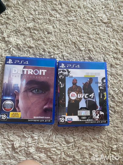 Игры ps4 ufc 4, detroit