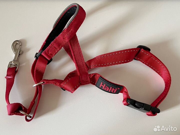 Недоуздок для собак halti красный, Size 2