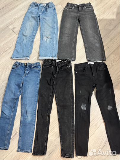 Джинсы zara и maag