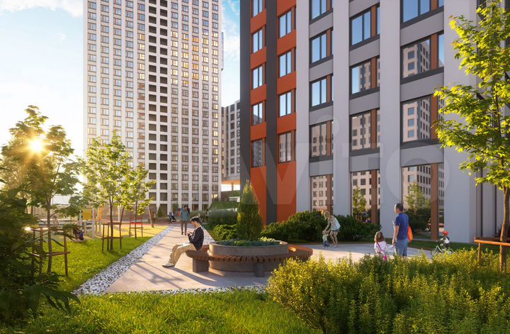 2-к. квартира, 58,1 м², 12/26 эт.