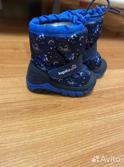 Сапоги зимние детские Kapika 19-20