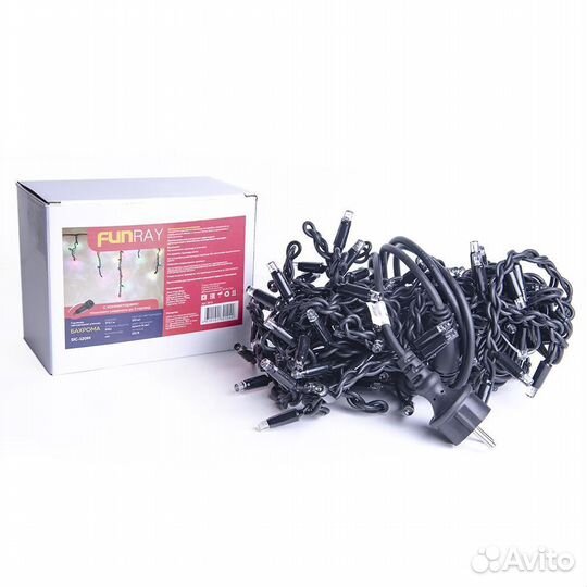 Электрогирлянда funray SIC-120W, Внешний 300см 120