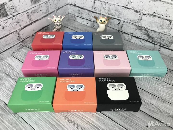 Чехол на наушники AirPods / Чехлы айрподс