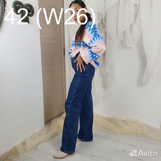 Джинсы палаццо blue PP