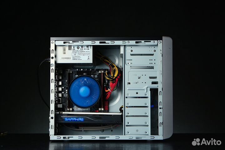 Игровой пк Xeon 12 Core + Radeon RX 580 2048SP 8G