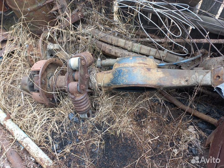 Мост, передняя балка,ресоры паз автобус