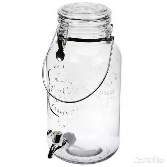 Банка с краном (лимонадник)