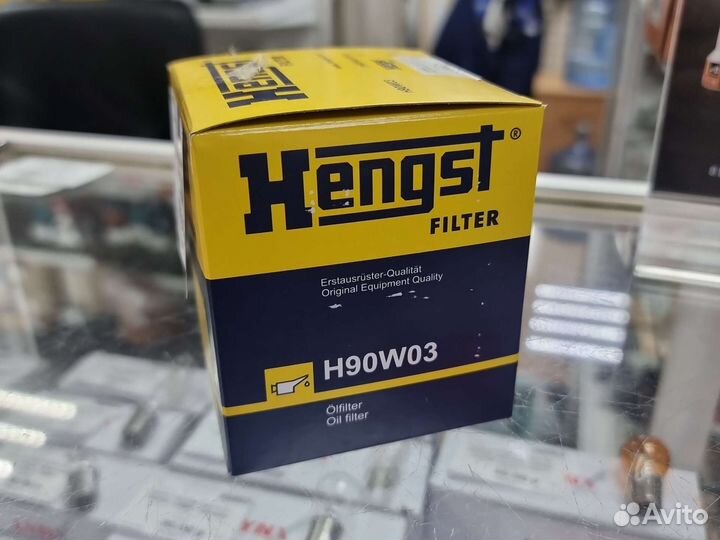 Фильтр масляный Daewoo, Chevrolet H90W03 hengst