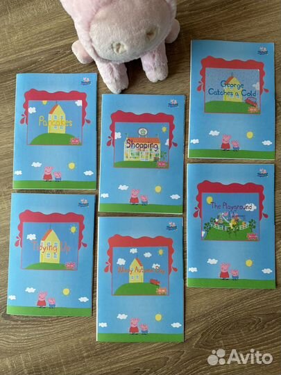 Набор книг на английском Peppa Pig