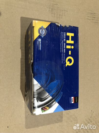 Тормозные колодки на hyundai solaris 1 Hi-Q