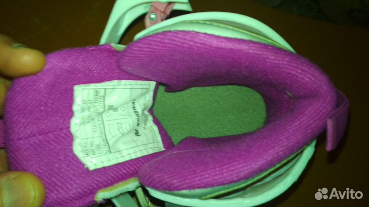 Коньки фигурные для девочки размер 27-30