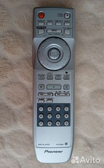 Pioneer DV 868/668. Пульт